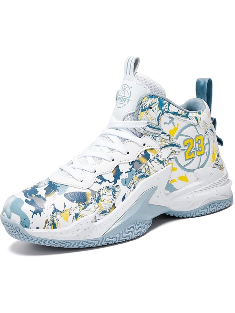 High-Top Kids Basketball Sneakers | Breathable & Comfortable Youth Sports Shoes